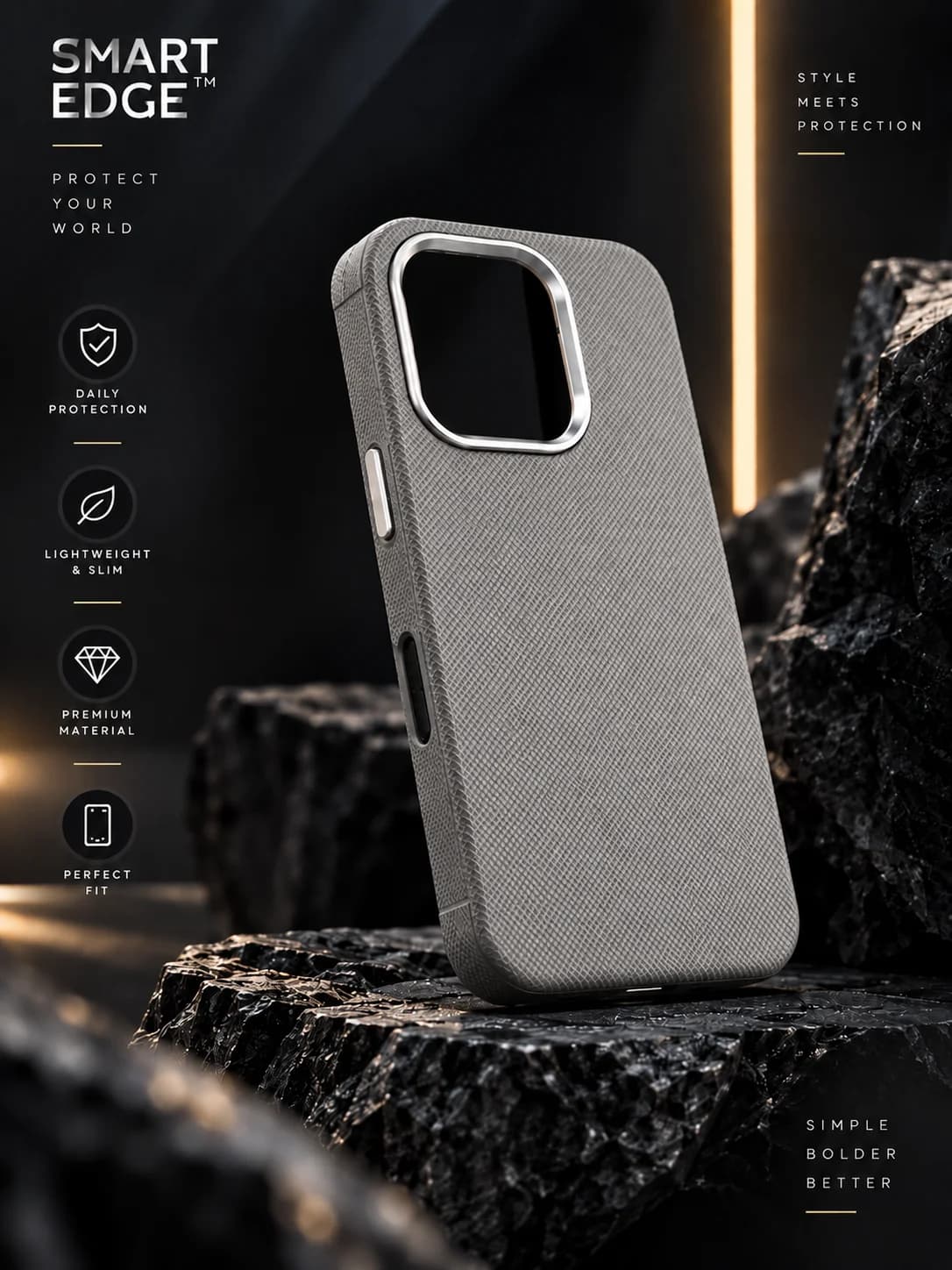 Smart Premium Textured Case
